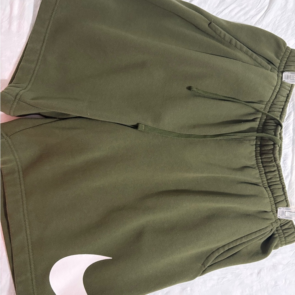 Nike Dark Green Sports Shorts
